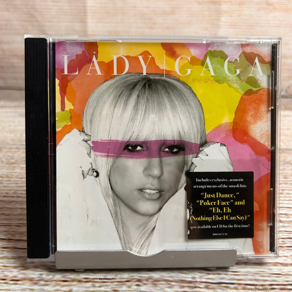 Lady Gaga The Cherrytree Sessions EP CD 2009 Acoustic Poker Face Just Dance Rare